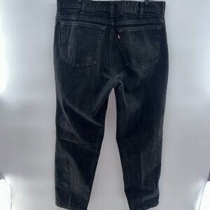 Levis 550 Jeans Mens 40x30 Black Made In USA‎ Vintage Relaxed Fit Denim 1995